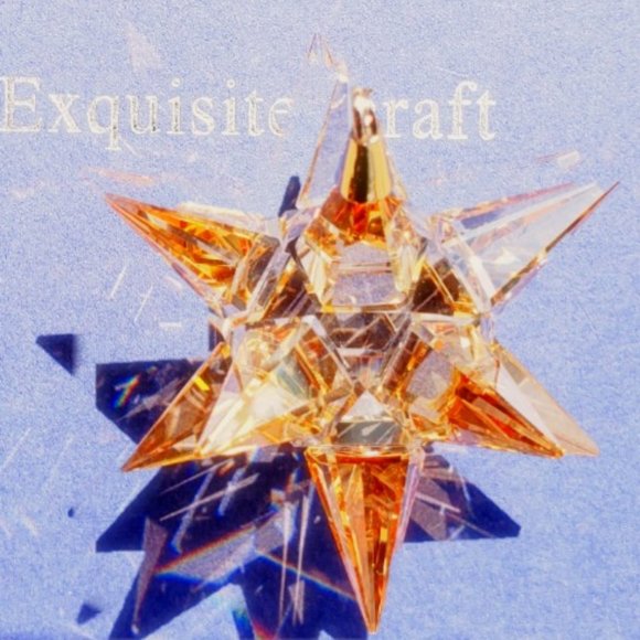 💥Crystal Suncatcher Pendant Rear View Mirror in Champagne 💥 - Picture 1 of 7